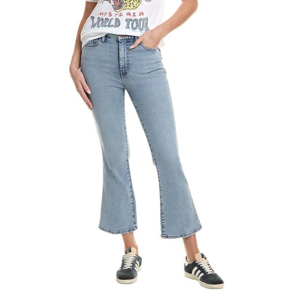 Frame Denim Womens  Le Cropped Adagio Mini Boot Jean